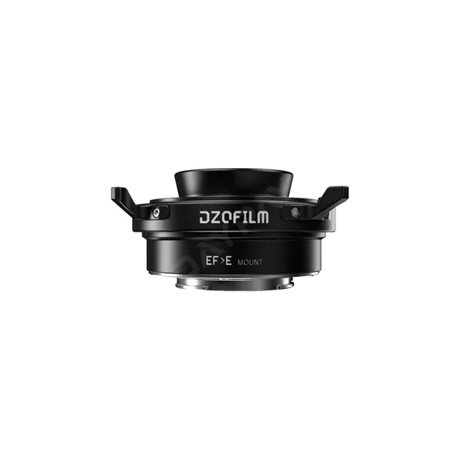 Dzofilm Octopus Adapter (EF to E) 정면 전면부와 마운트