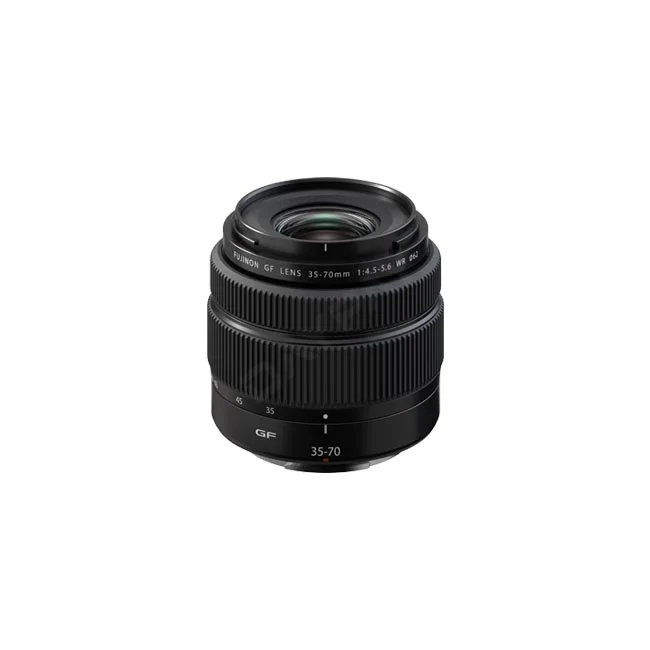 Fujifilm GF35-70mmF4.5-5.6 WR 렌즈 전면부와 경통의 줌링 및 조작계