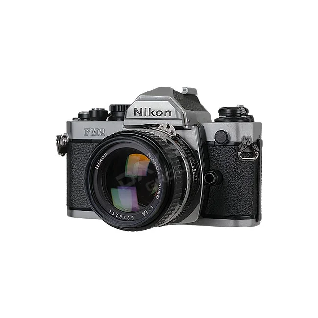 Nikon FM2 NIKKOR 50mm F1.4 전면과 렌즈 장착 모습