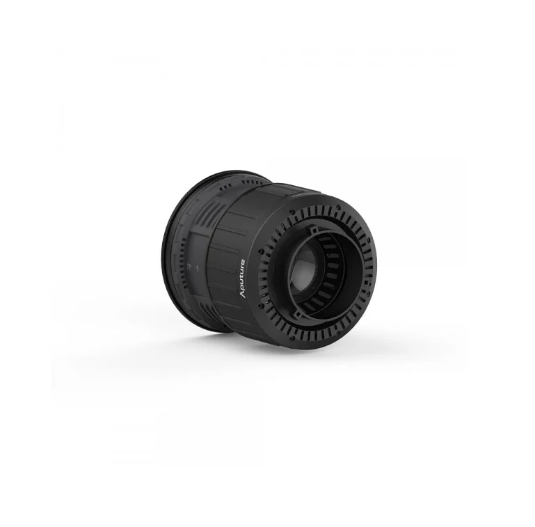 Aputure Fresnel 2X 정면 및 측면 각도