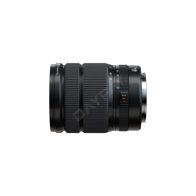 Fujifilm GF20-35mmF4 R WR 렌즈 측면부와 줌링, 조리개링