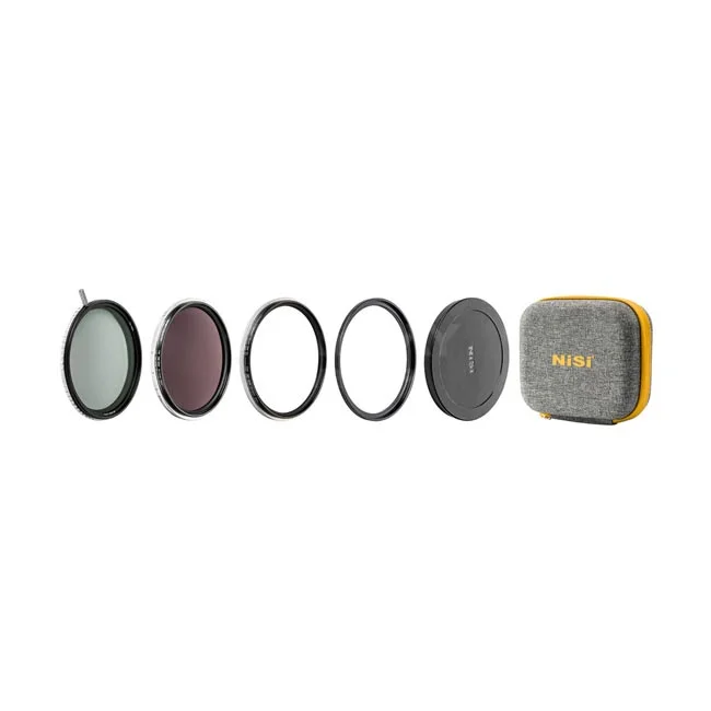 Nisi 82mm Swift VND Mist Kit 필터 구성품과 전용 케이스