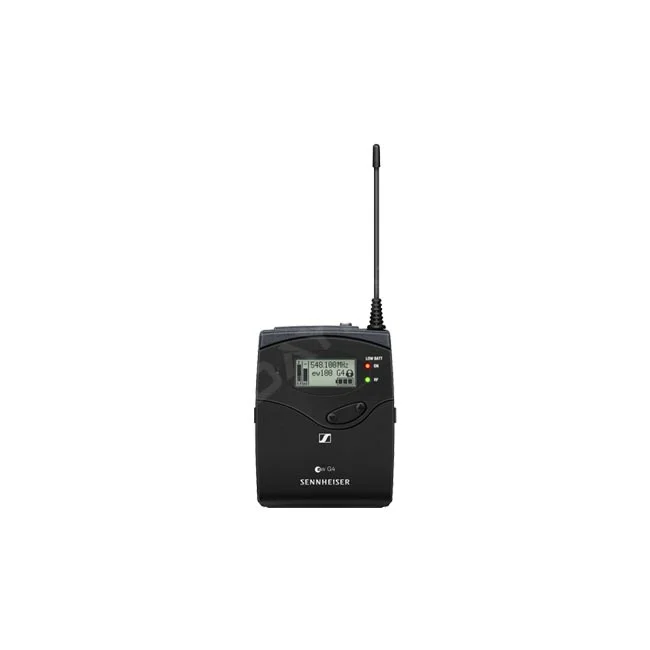 Sennheiser EW 112P G4 Mic 전면 디스플레이와 조작부