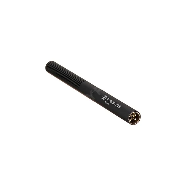 Sennheiser MKE 600 커넥터 단자 부위와 브랜드 로고