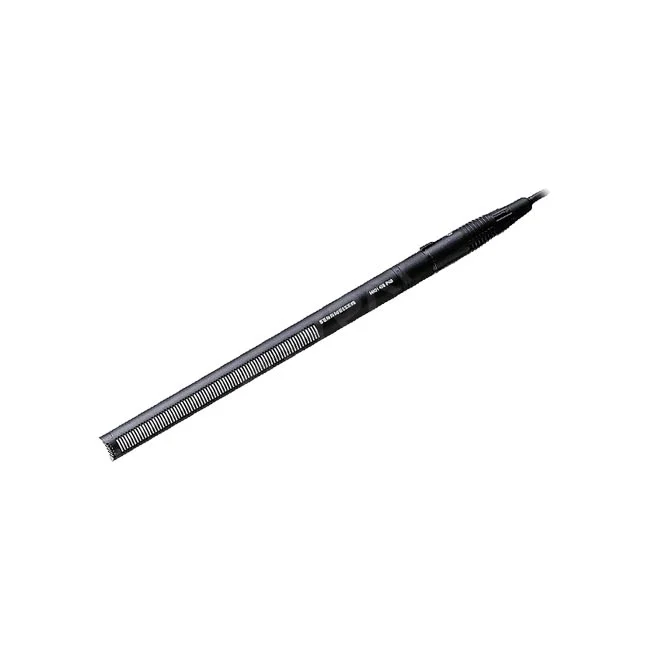 Sennheiser MKH 416-P48U3 마이크 본체와 커넥터 단자부