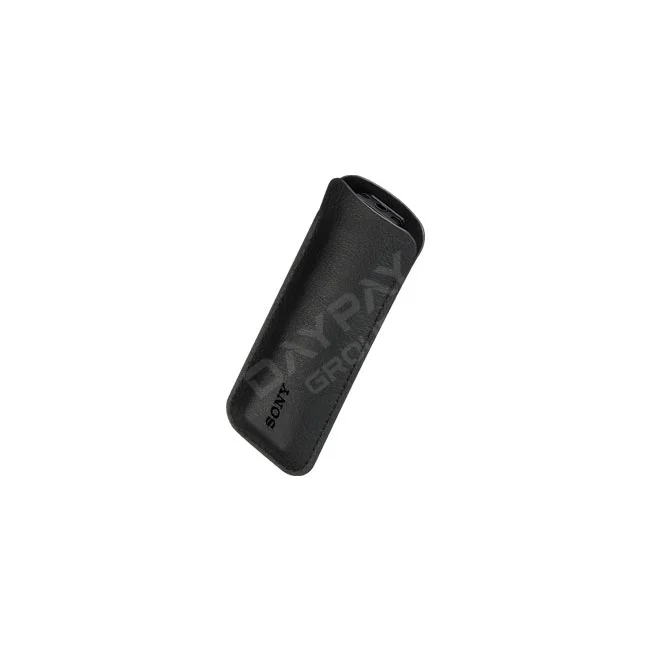 Sony ICD-TX660 검은색 본체 전면과 상단 단자 부분이 보이는 사선 이미지