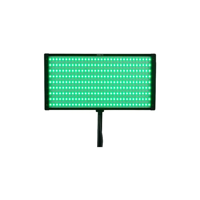 Nanlite PavoSlim 120C 전면 패널 녹색 발광 상태