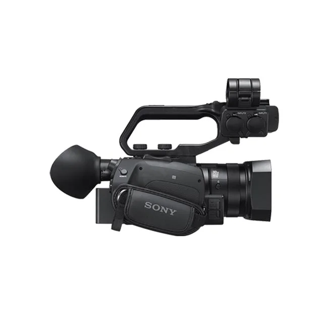 Sony PXW-Z90 측면 핸드グリップ과 상단 오디오 핸들 유닛
