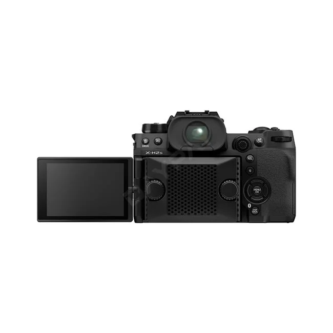 Fujifilm X-H2s 후면부와 측면으로 펼쳐진 LCD 모니터