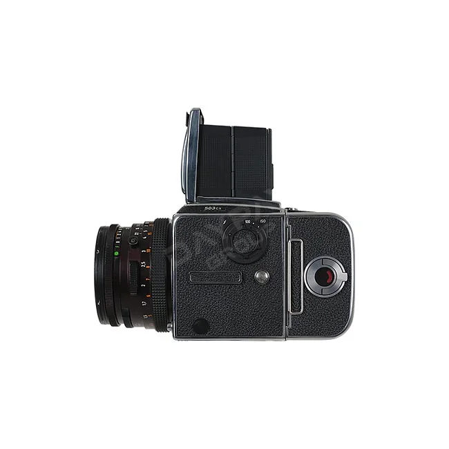 Hasselblad 503cx / Planar 80mm F2.8 T* 측면 조작부와 렌즈