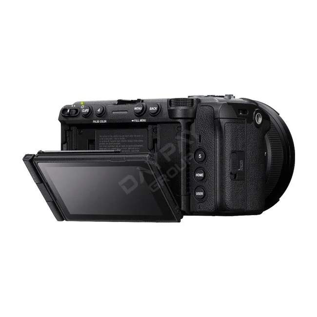 Sony FX5 후면 LCD 모니터와 조작부