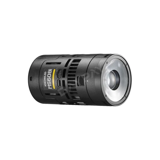 Godox MS60Bi 측면 조작부와 단자