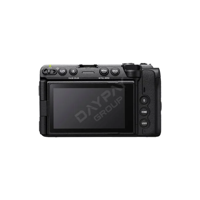 Sony FX5 후면 LCD와 조작 버튼