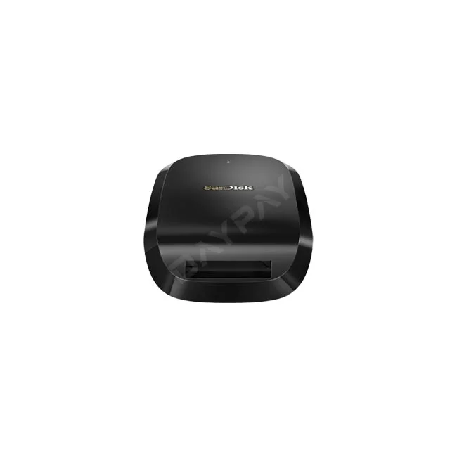 SanDisk CFexpress Extreme PRO Type B Card Reader 슬롯 부위와 상단 로고