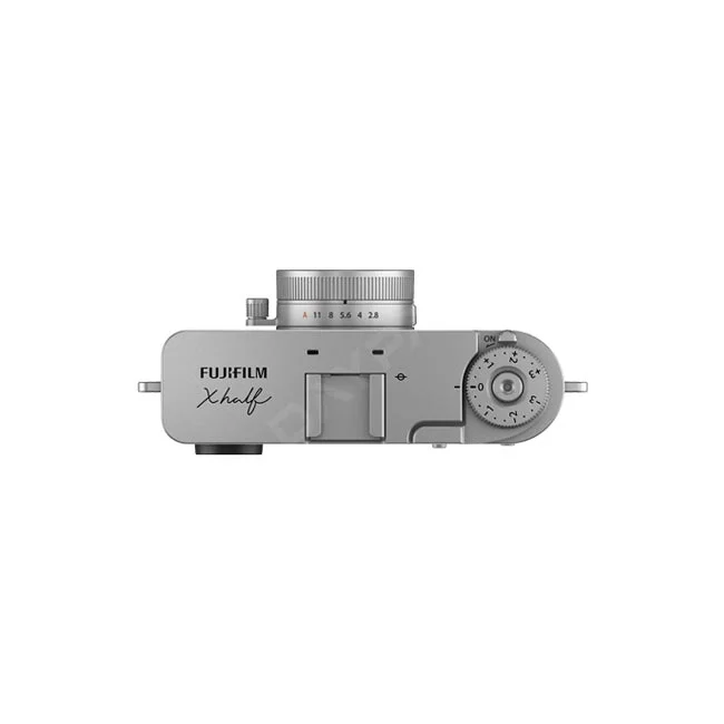 Fujifilm X-Half 상단부와 조작 다이얼