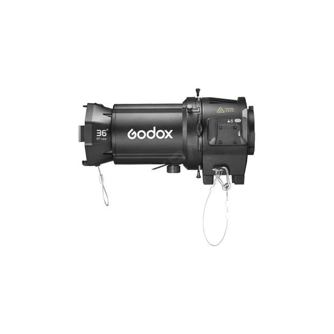 Godox BP36K 측면 전체 모습과 마운트 부위