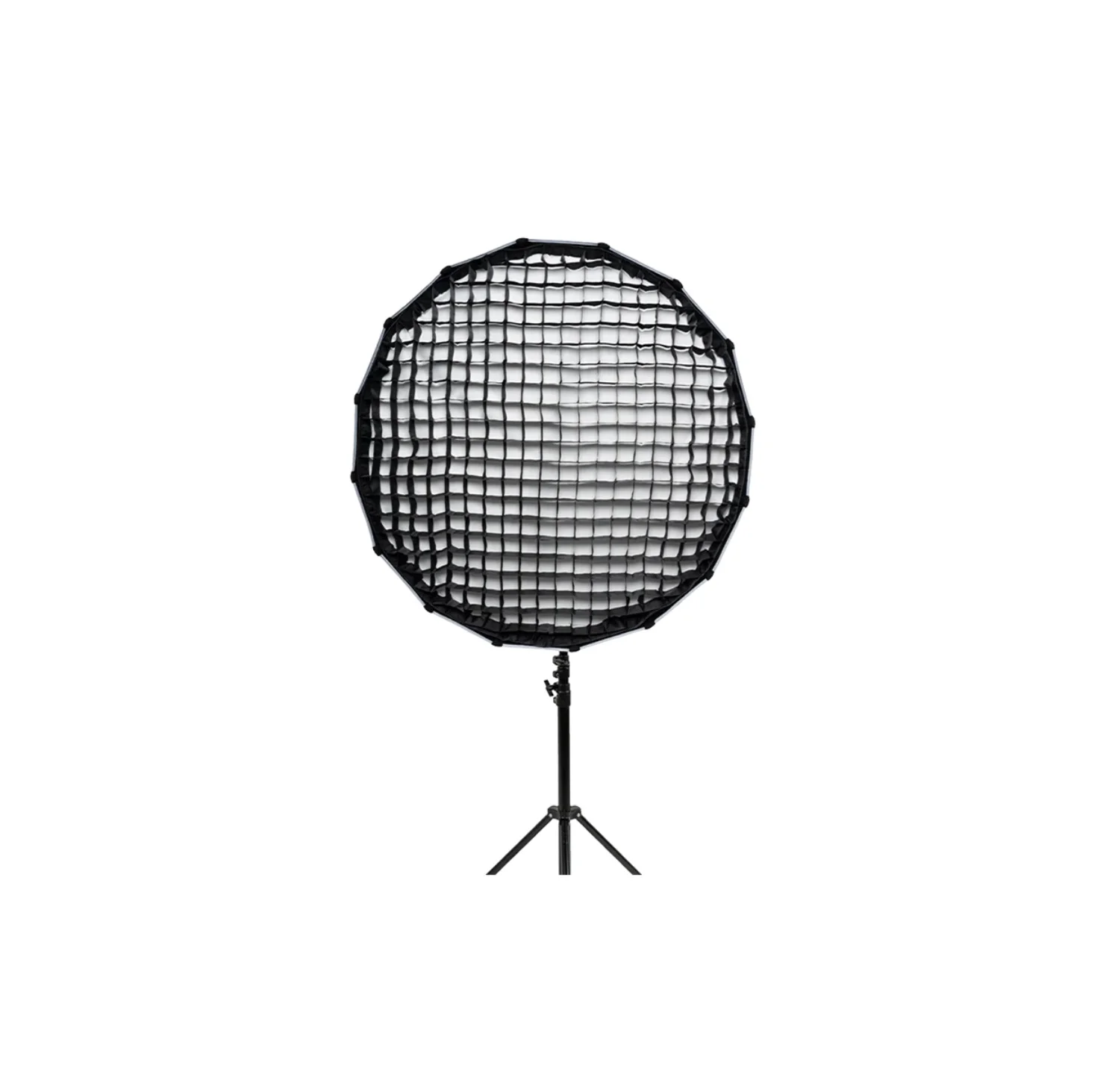 Aputure Light Dome SE 소프트박스 그리드 결합 정면 상세 이미지