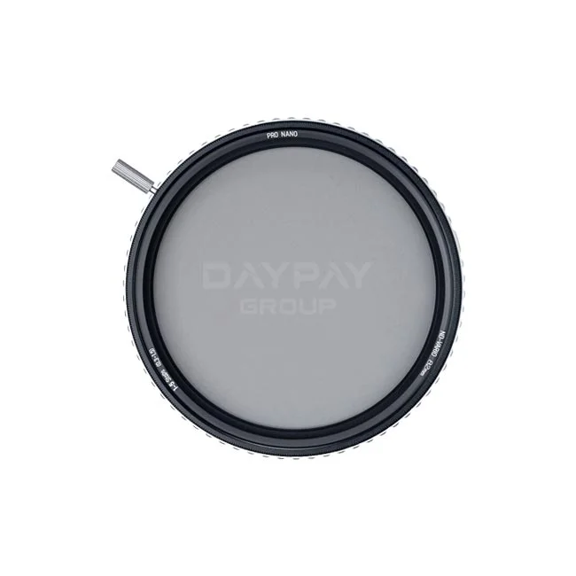 Nisi 82mm Swift VND Mist Kit 필터 전면부와 조절 레버
