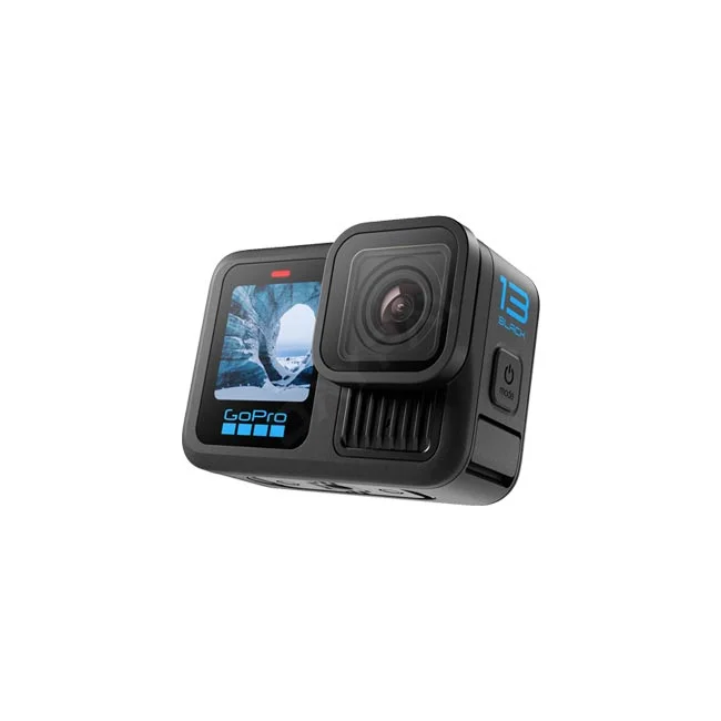 GoPro Hero 13 BLACK 전면 전원 버튼과 렌즈부