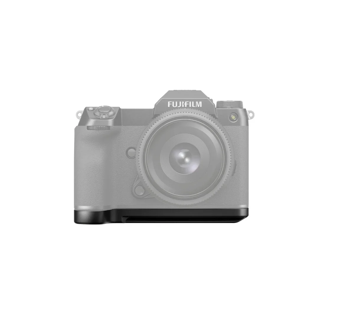 Fujifilm MHG-GFX S 메탈 핸드 그립 장착 상태 전면