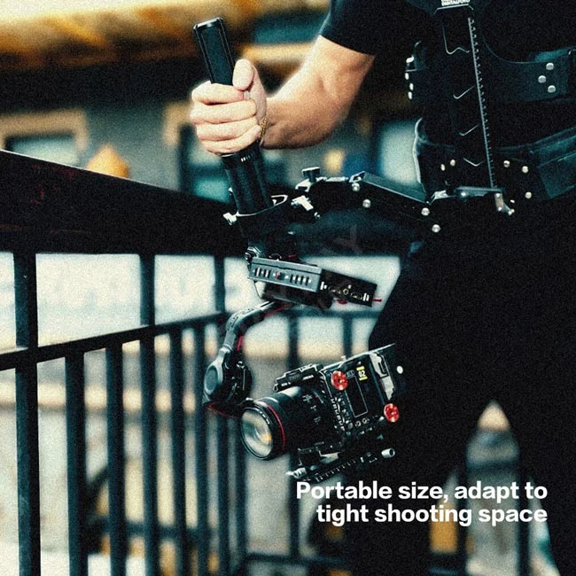 DigitalFoto THANOS-SE Gimbal Vest 장착 및 사용 모습