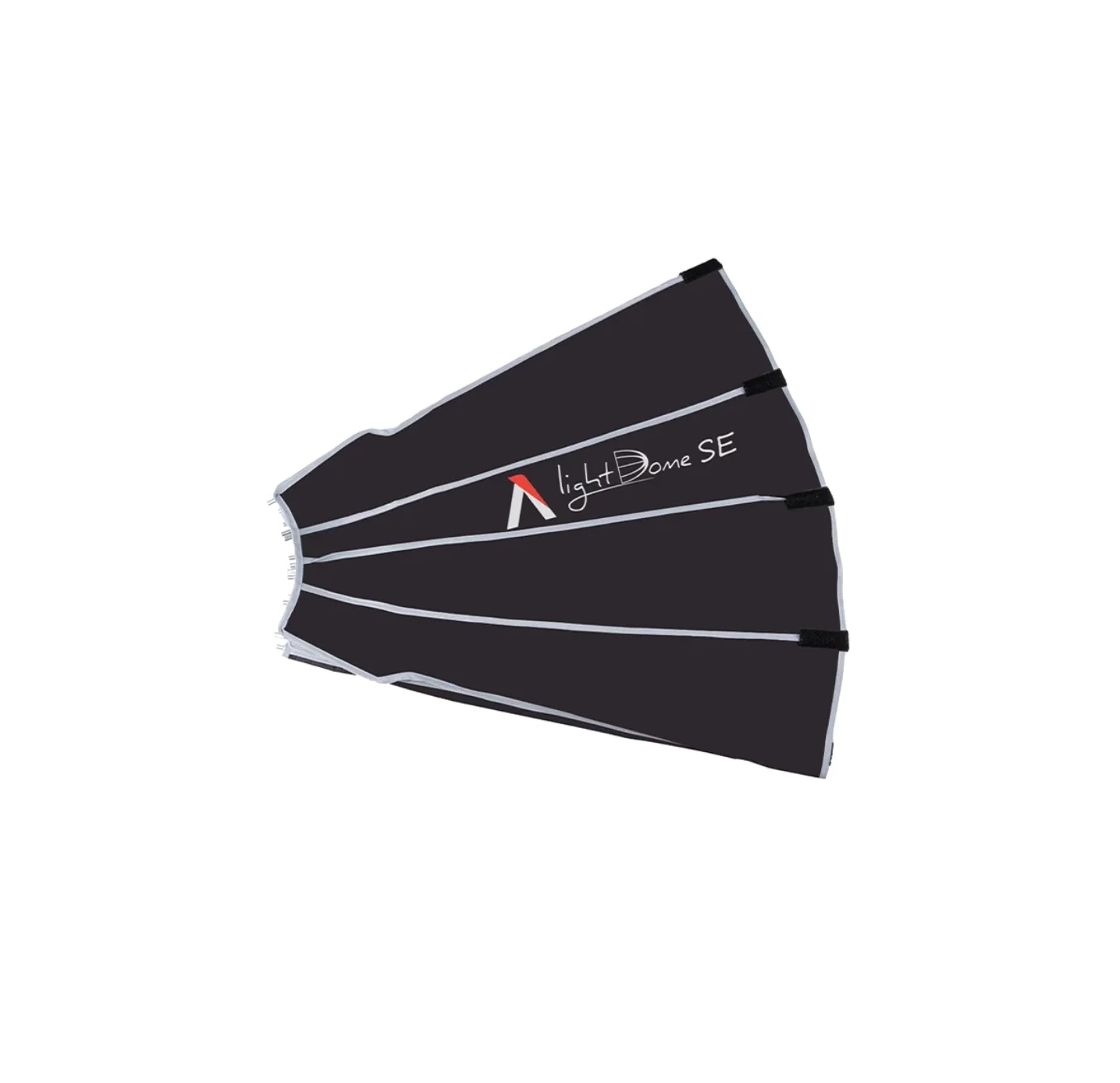 Aputure Light Dome SE 소프트박스 접힌 상태 구성품 상세 모습