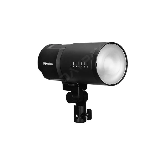 Profoto B10 Plus 측면 및 전면 헤드부