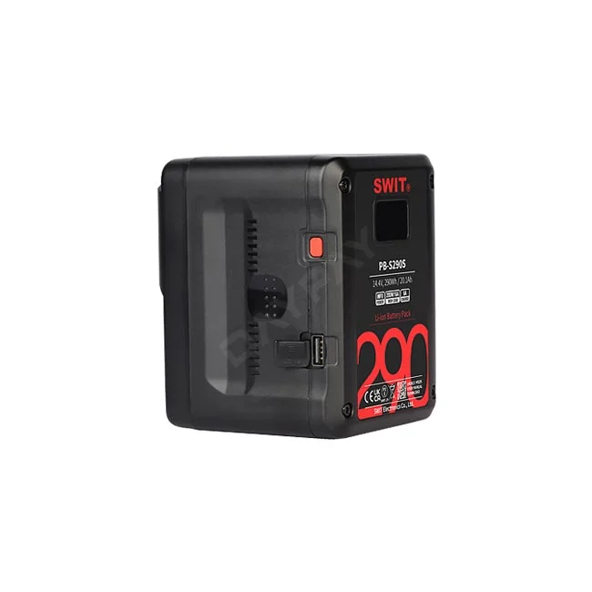 SWIT PB-S290S 측면 단자 및 정보 표시부