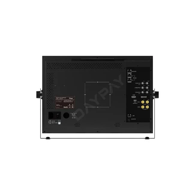 TVLogic LVM-181S 후면 단자부와 인터페이스