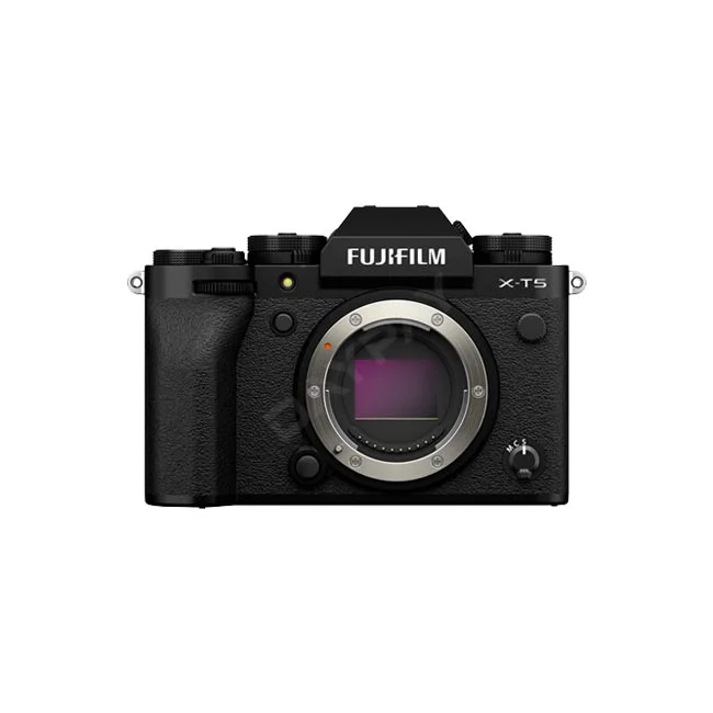 Fujifilm X-T5 전면 뷰와 마운트부
