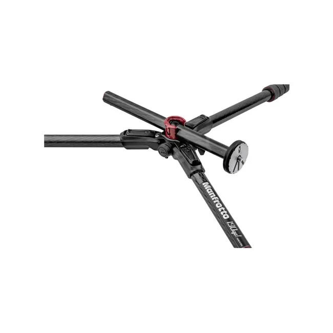 Manfrotto MT190GOC4TB 삼각대 센터 컬럼 가로 모드 및 로우 앵글 촬영 구조