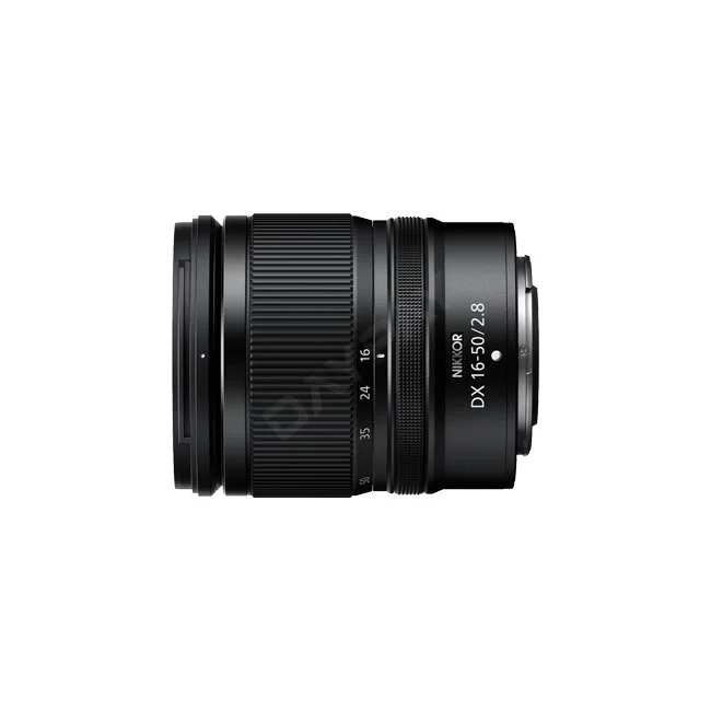 Nikon NIKKOR Z DX 16-50mm f/2.8 VR 줌렌즈 측면 모습