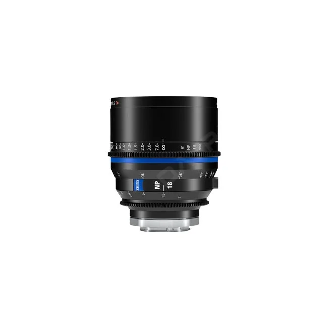 Zeiss Nano Prime 18mm T1.5 시네마 단렌즈 정면 모습