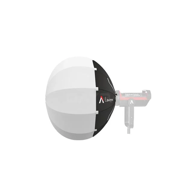 Aputure Lantern 26인치 소프트박스 장착 모습
