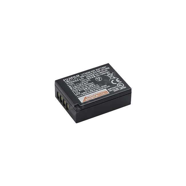 Fujifilm NP-W126S 배터리 본체 상단 사양 표기 면