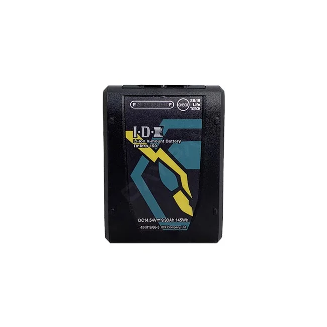 IDX IMICRO-150 V마운트 배터리 정면 모습