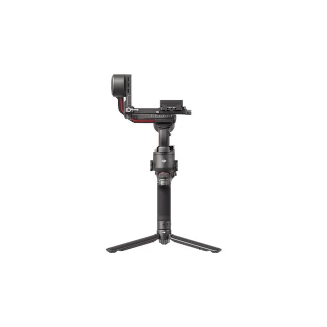 DJI RS 3 Pro 짐벌 삼각대 결합 측면 모습