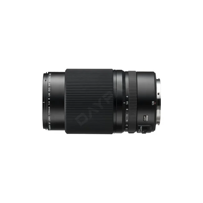 Fujifilm GF120mmF4 R LM OIS WR Macro 매크로 렌즈 측면 모습