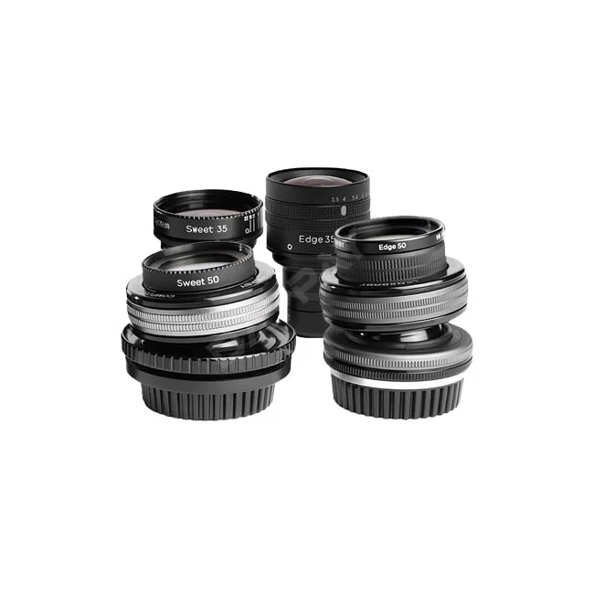 Lensbaby Movie Maker's Kit III 특수 렌즈 구성품 모음