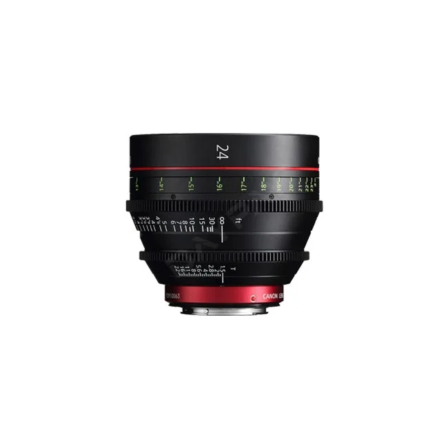 Canon CN-E 24mm T1.5 L F 단렌즈 측면 모습
