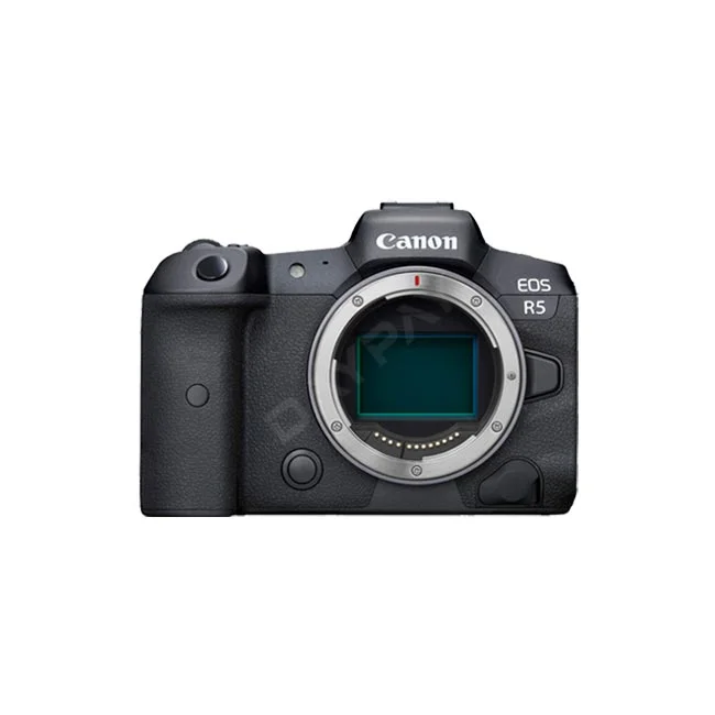 Canon EOS R5 미러리스 카메라 정면 모습