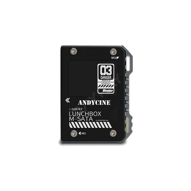 Atomos Lunchbox M-SATA SSD 1TB 저장장치 정면 모습