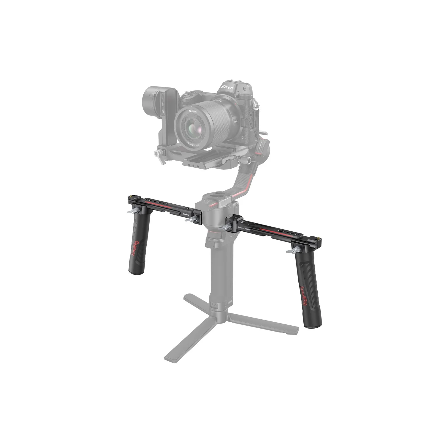 SmallRig DJI RS Dual Handgrip 듀얼 핸드그립 장착 모습
