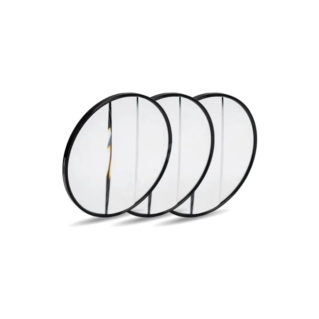 Tiffen 138mm Split Diopter 필터 3개의 정면 모습