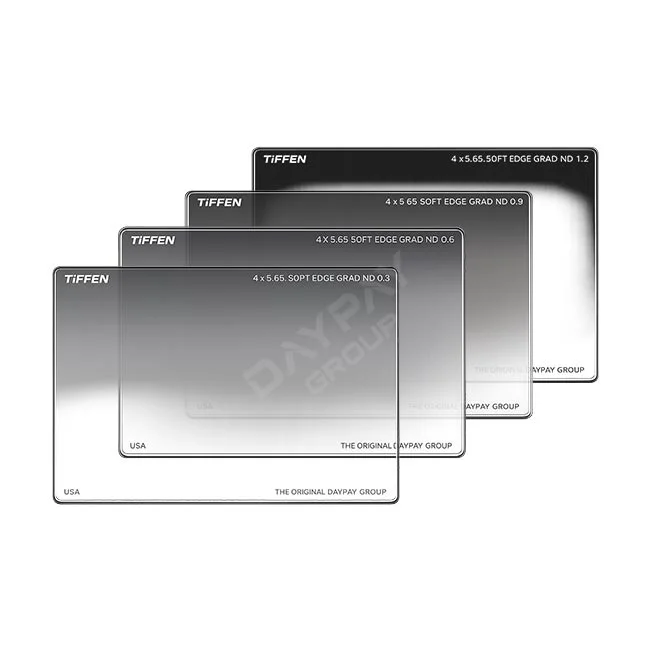 Tiffen 4 x 5.65" Soft Edge Graduated ND 필터 사각 필터 세트