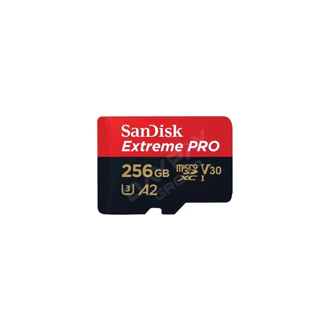 SanDisk Extreme Pro Micro 256GB Micro SD 카드 정면