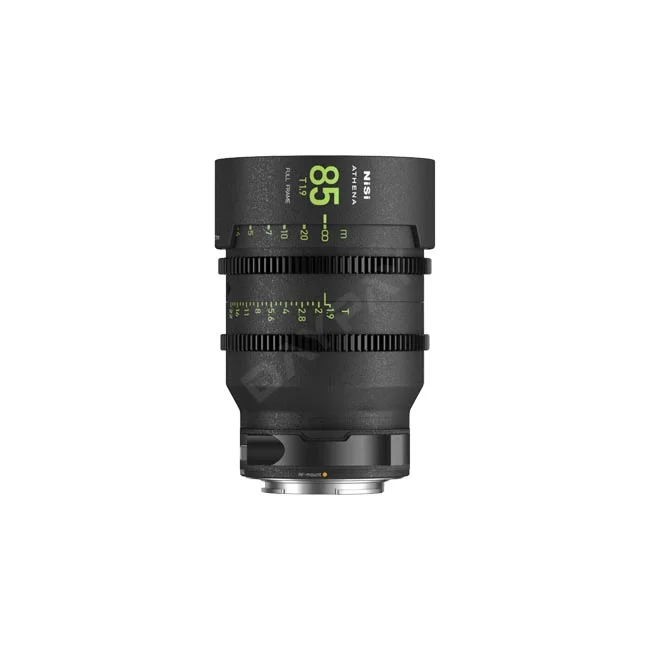 Nisi Athena Prime 85mm T1.9 시네마 단렌즈 정면 모습