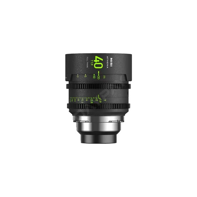 Nisi Athena Prime 40mm T1.9 단렌즈 정면 모습