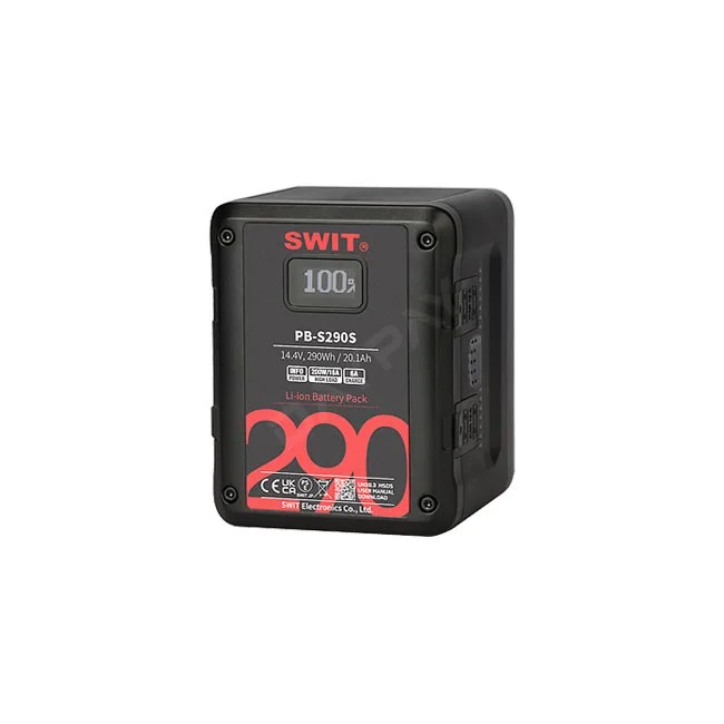 SWIT PB-S290S V마운트 배터리 전면 모습