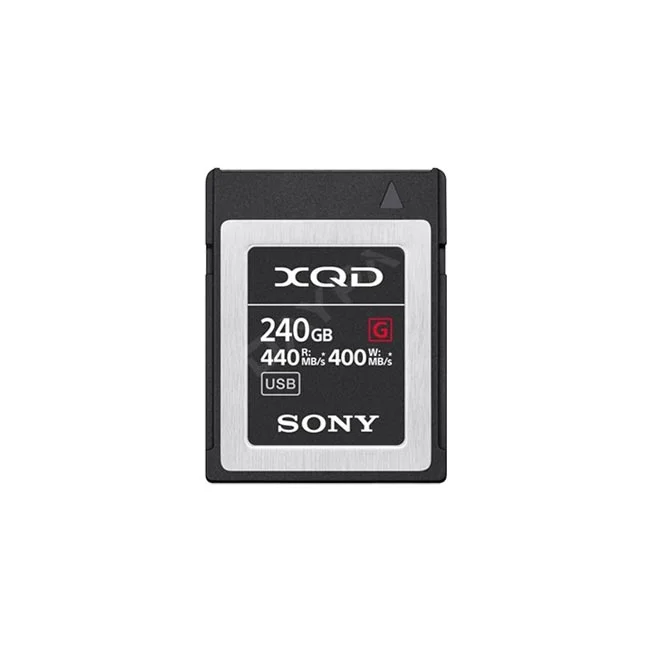 Sony XQD 240GB 메모리 카드 정면